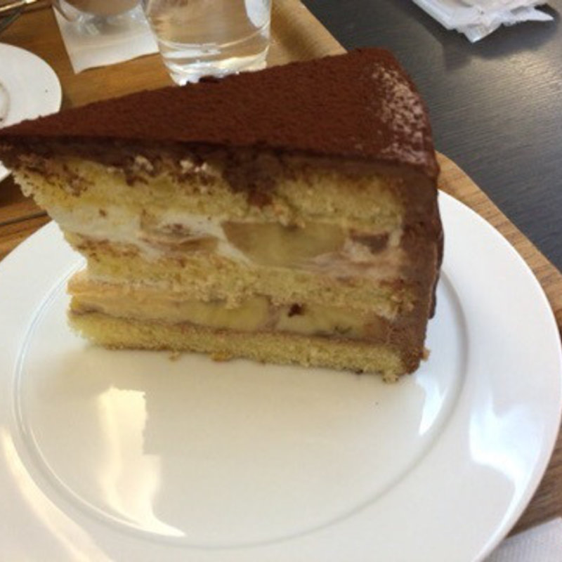 チョコバナナケーキ(カッフェビータ （caffe　vita）)