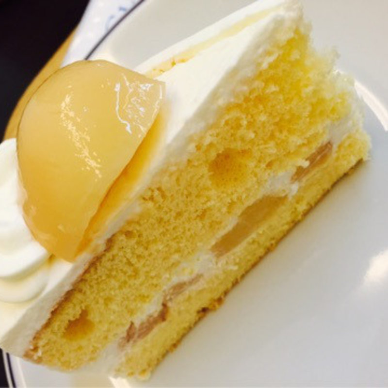 桃ショート(カッフェビータ （caffe　vita）)