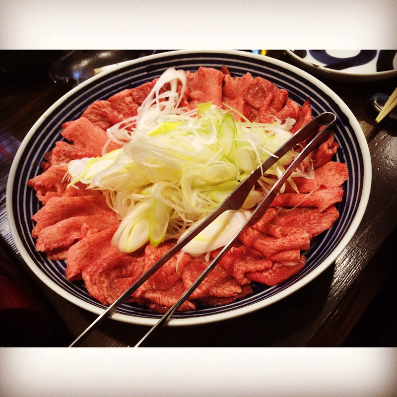 牛タンしゃぶしゃぶ(料理屋 きりん )