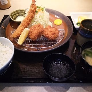 海老ひれランチ(かつ一番 広江店 )