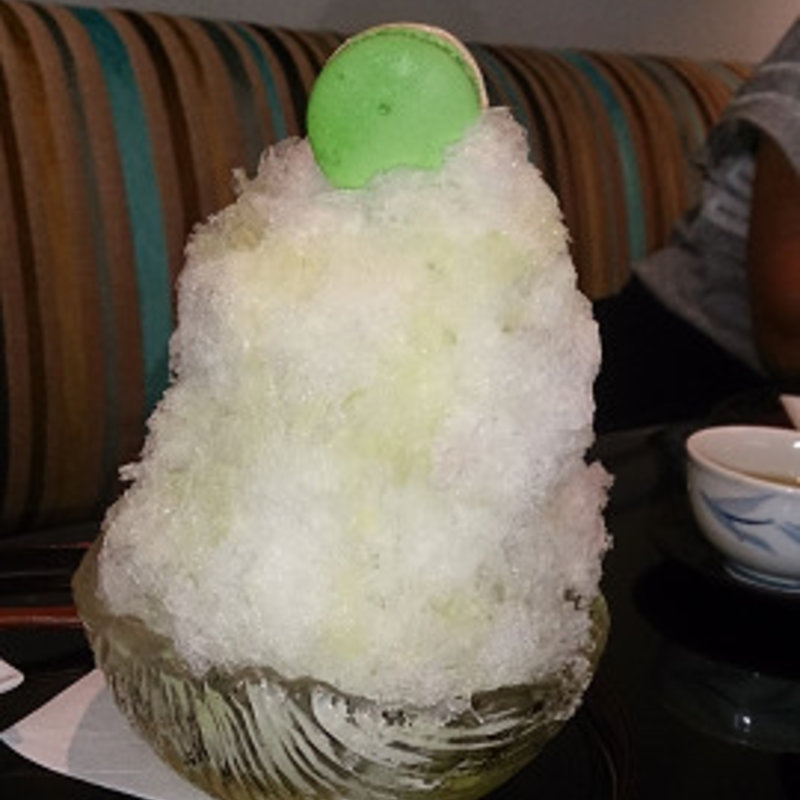 究極のかき氷 メロン味(KATO'S DINING & BAR)