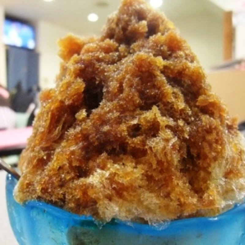 氷　黒蜜ソフト(カドヤ 東店)