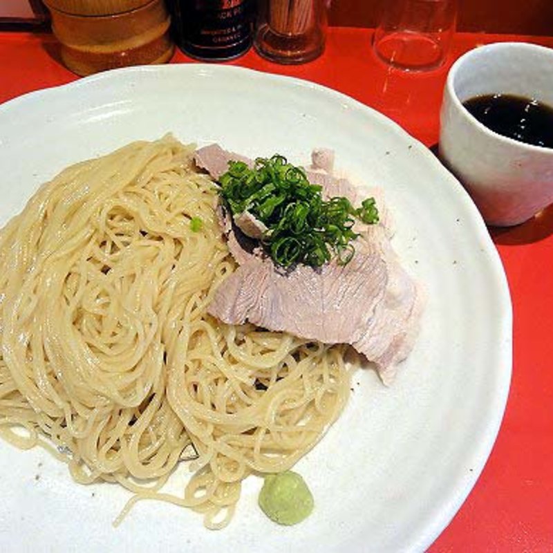 ざる中華 白金豚冷しゃぶ添え(カドヤ食堂 本店 （かどやしょくどう）)