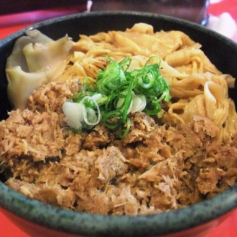 メンマめし(カドヤ食堂 本店 （かどやしょくどう）)