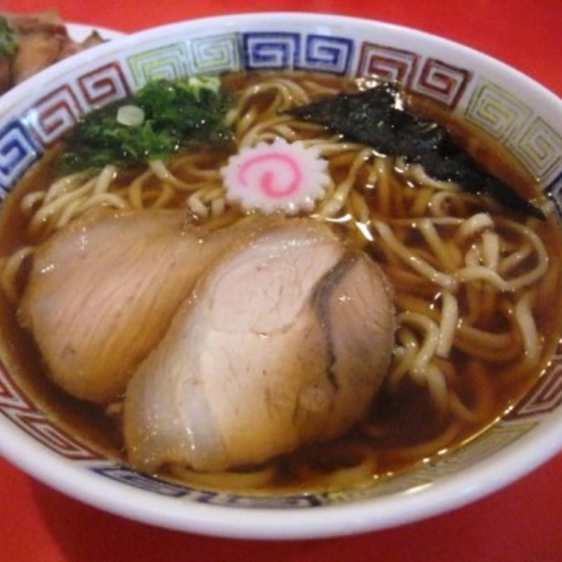 手もみ魚介そば(カドヤ食堂 本店 （かどやしょくどう）)