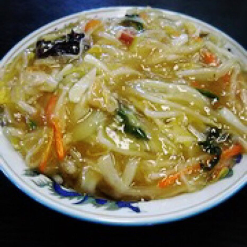 あんかけ焼きそば( そばの三福 緑園店 )