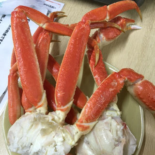 蒸しガニ(かに工房 鳴尾浜店)