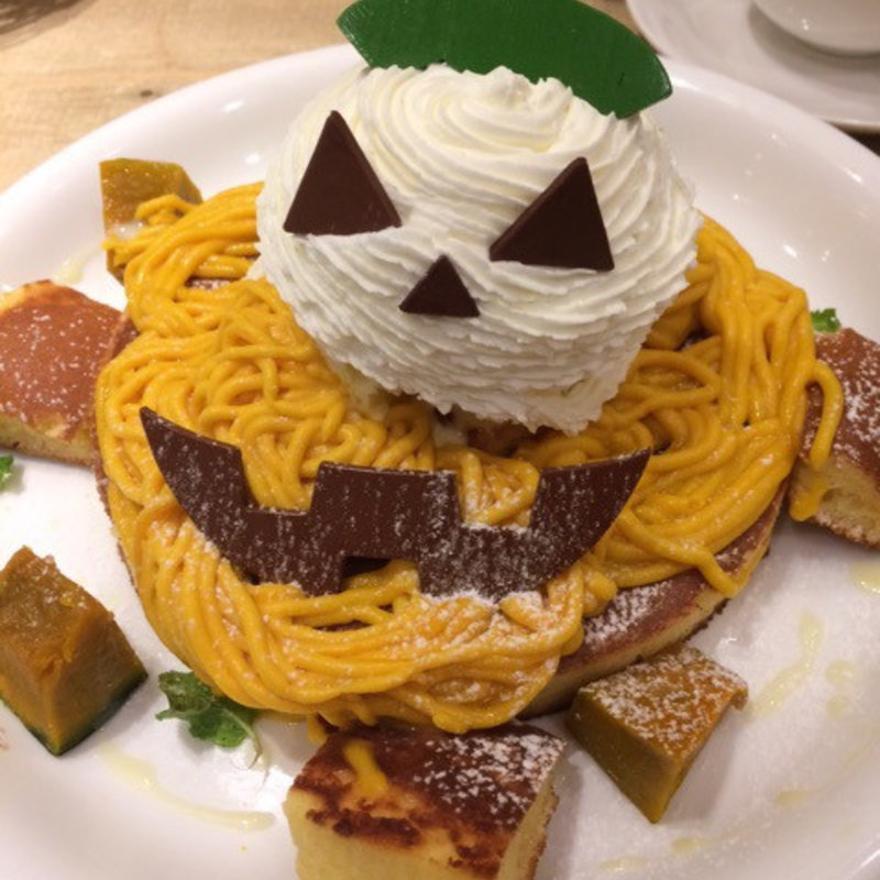 ハロウィンパンケーキ(アクイーユ 横浜店)