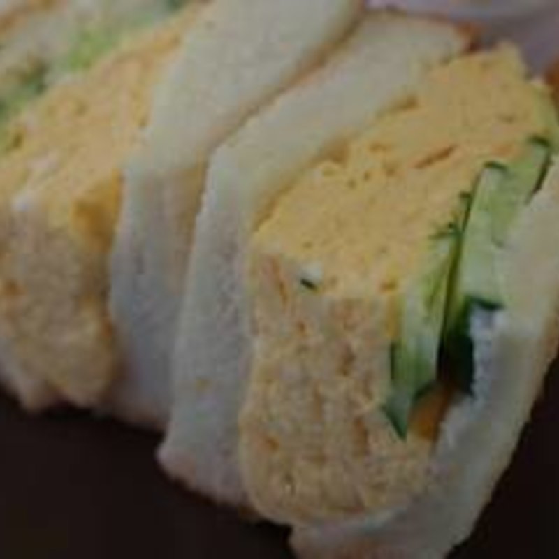 厚焼きたまごサンド(カフェ アリエッティ （Cafe ARRIETTY）)