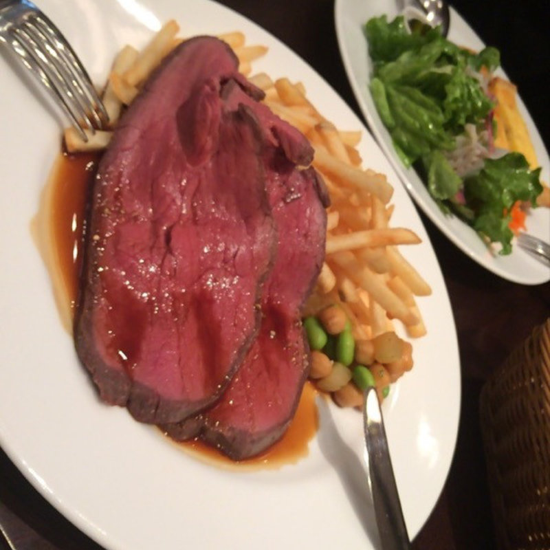 ローストビーフランチ(カフェ エメ・ヴィベール)