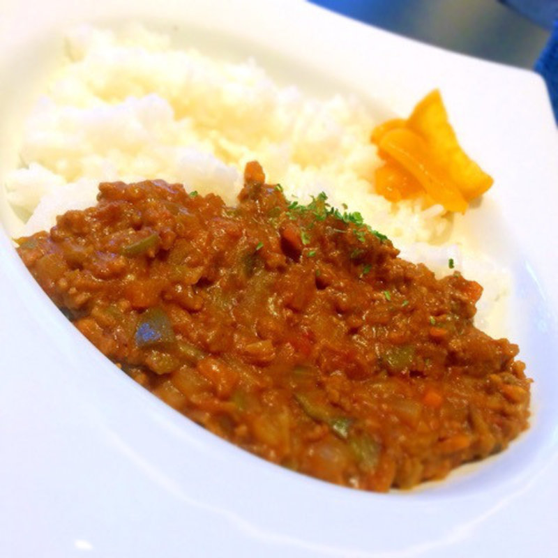 キーマカレー(カフェ オボロアン)