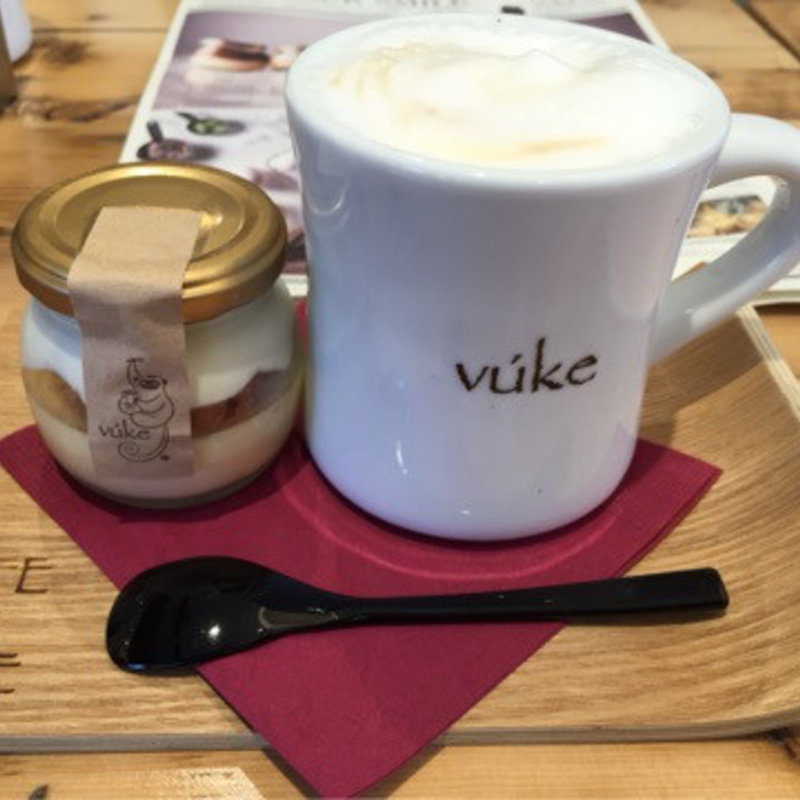 チーズプリン(CAFE THE VUKE（カフェ ザ ブーケ）さいたま新都心店)