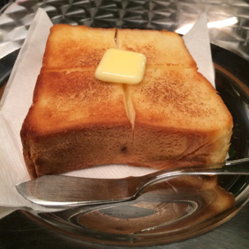 ペリカンのバタートースト(カフェ ド ロペ 銀座)