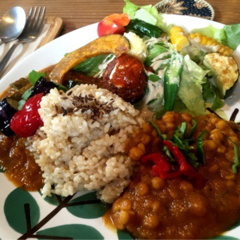 ビーガンカレー(カフェ ラッパ)