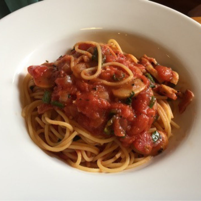 完熟トマトのスパゲッティ(カフェ・グース )