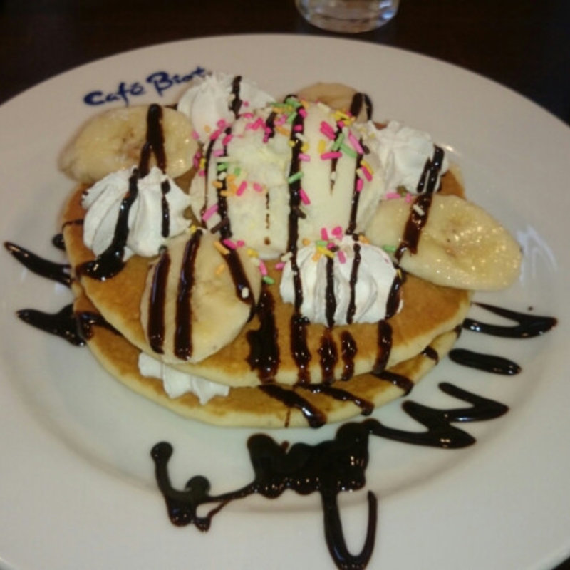 ﾁｮｺﾊﾞﾅﾅﾅﾎｯﾄｹｰｷ(カフェ・ビオ )