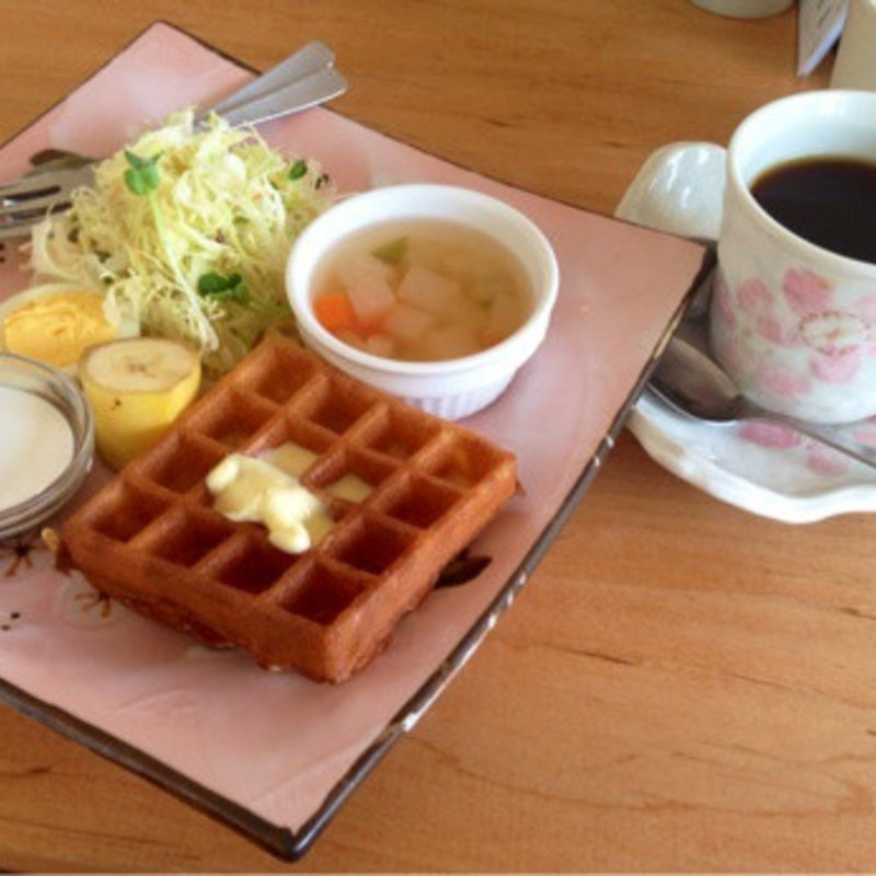 ワッフル(カフェ・メールネージュ 岐阜北方店 （cafe merneige）)