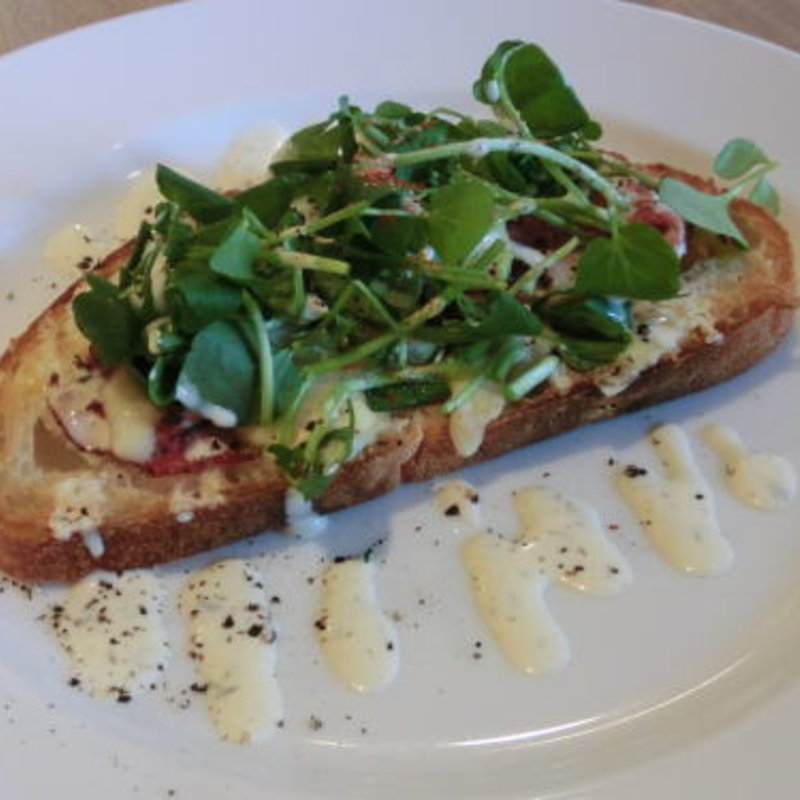 タルティーヌのセット(カフェ＆ブックス ビブリオテーク 東京・自由が丘 （café & books bibliotheque）)