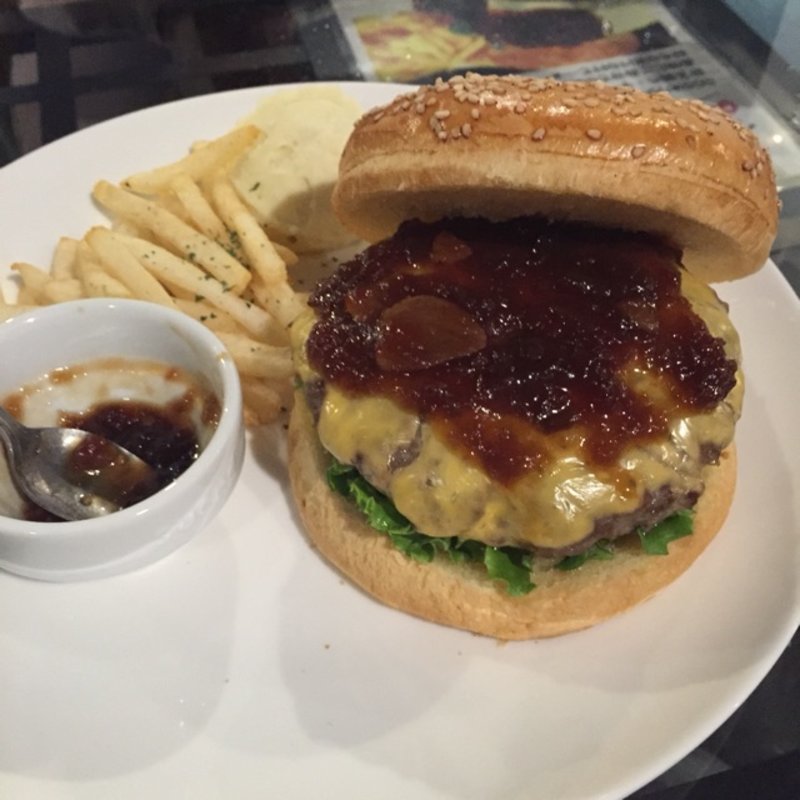 ハンバーガー(カフェアンドファクトリージーオージー （Cafe&Factory GOG）)