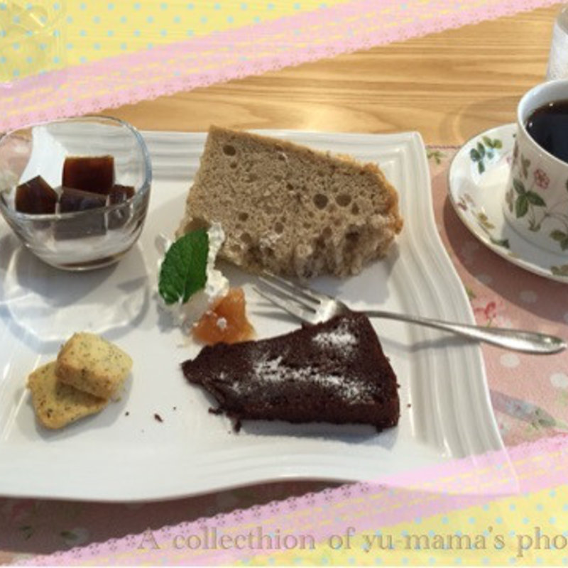 ケーキセット(カフェシフォン )