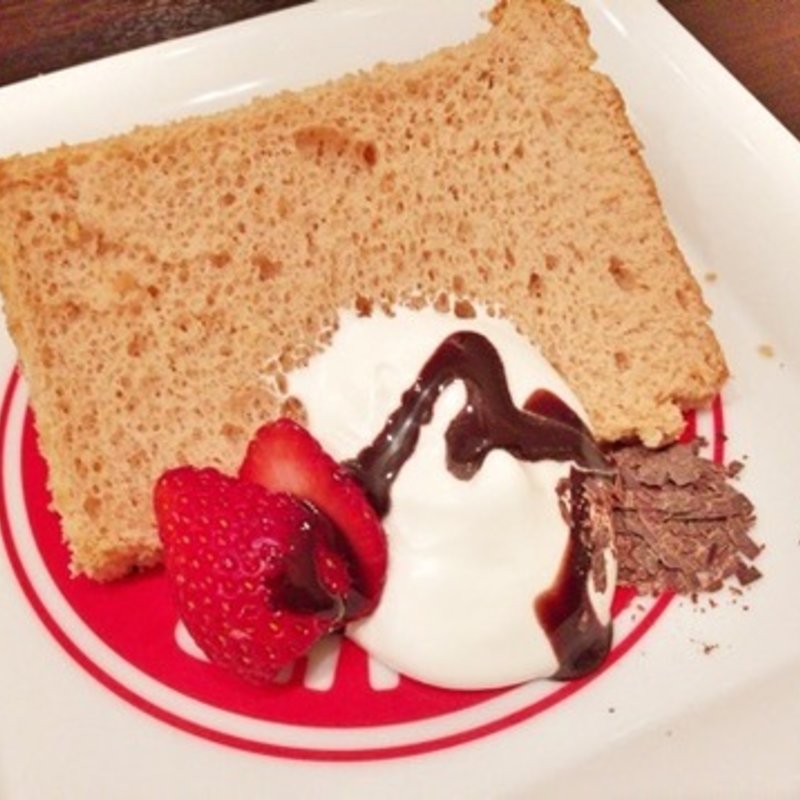 苺チョコシフォン(カフェマリオシフォン)