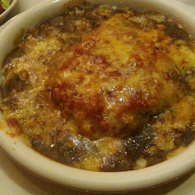 カレーソースハンバーグドリア(カフェレストラン ポン・ヌフ)