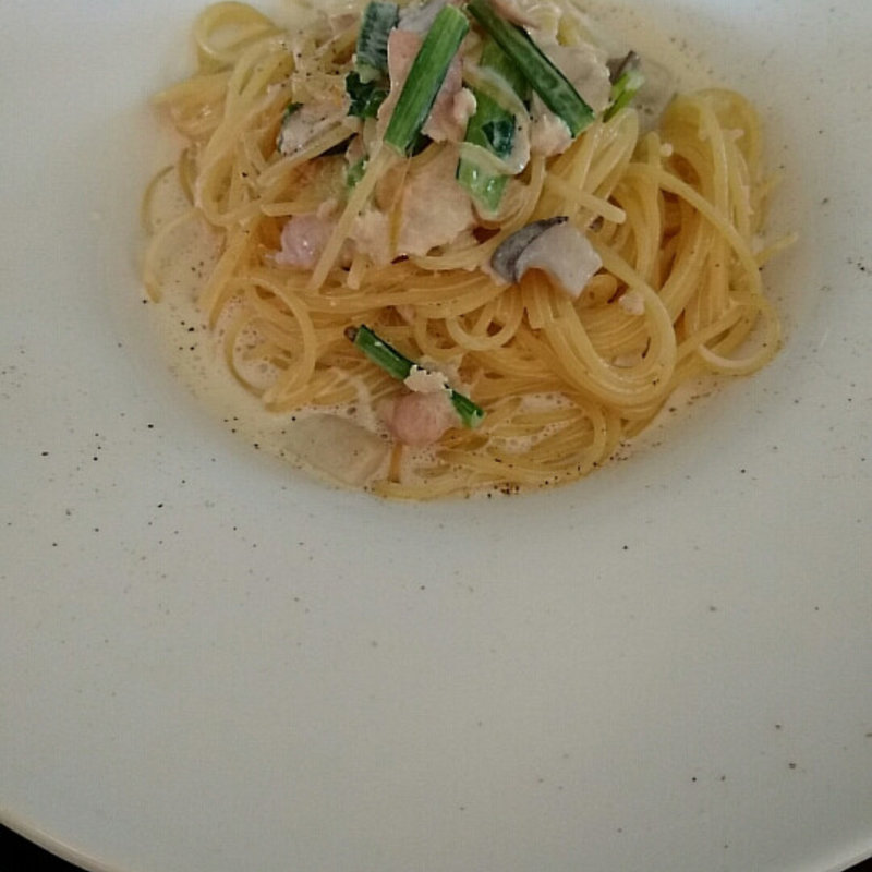 レモンクリームパスタ(大盛り)(カフェレピドゥース)