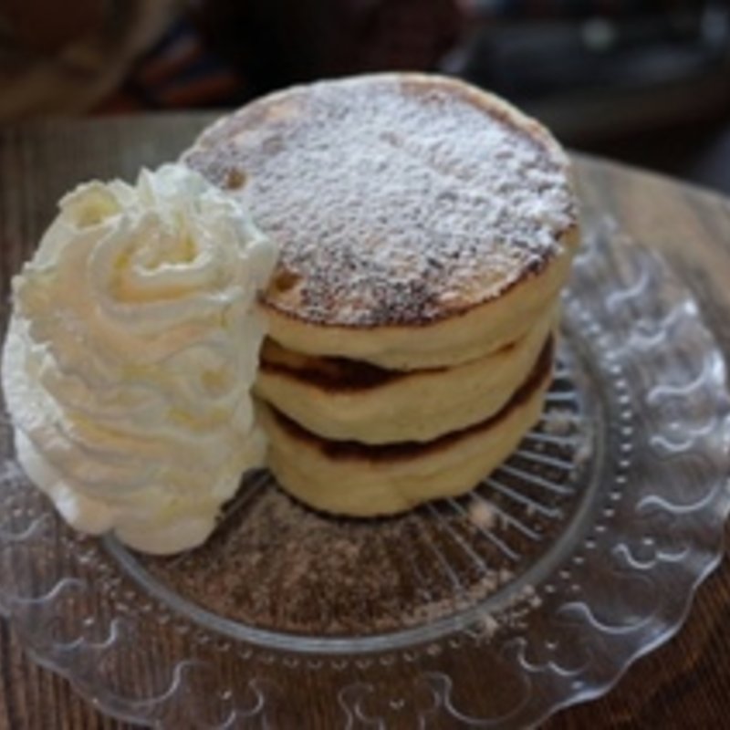 パンケーキ　プレーン( カフェ 坂の下)