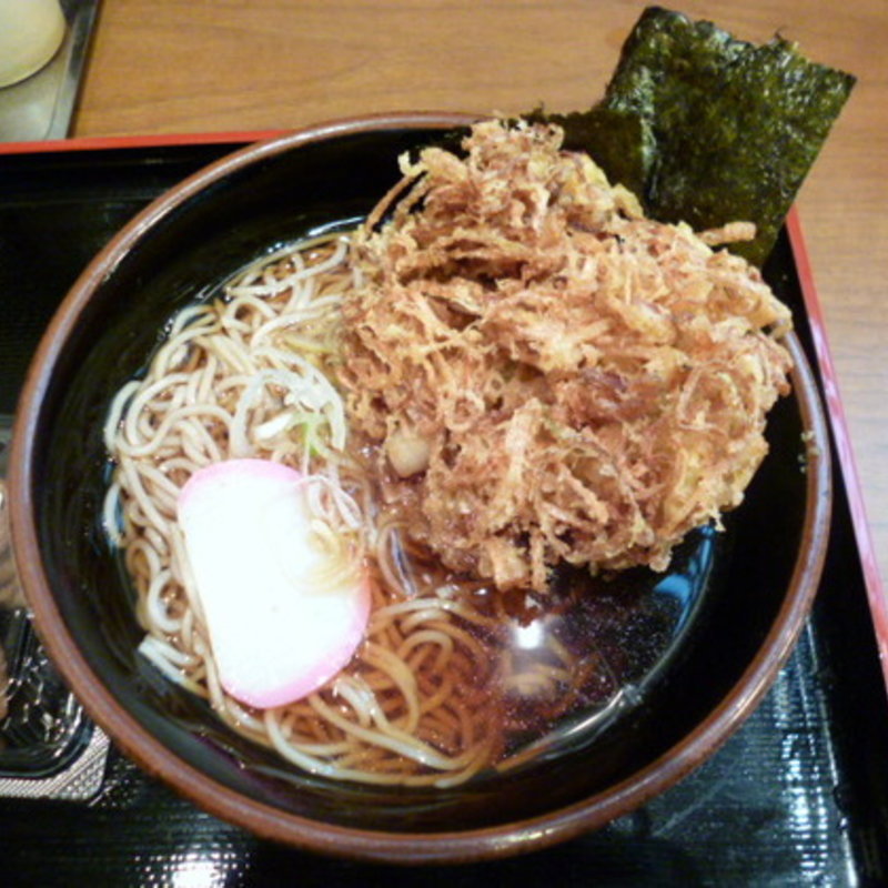 小柱天そば(かまくらそば 大船店)