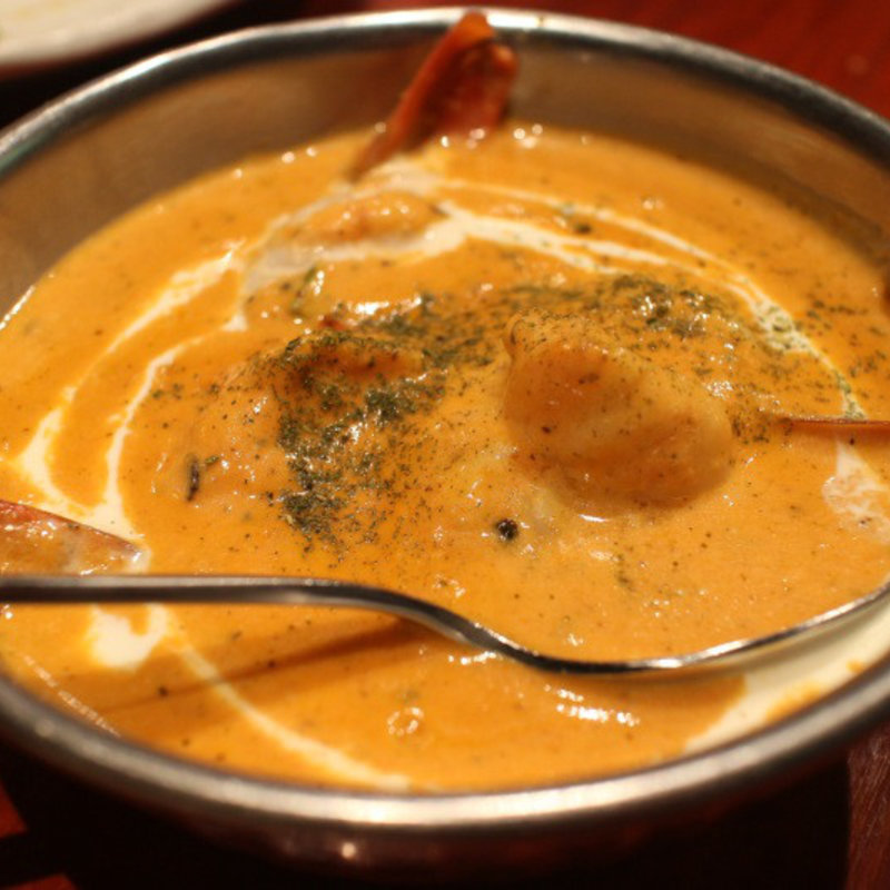 海老のクリームカレー(カマルプール )