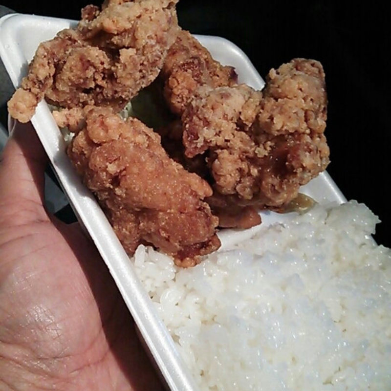 唐揚げ弁当大盛り(からあげ専門 寺田商店 石岡店 )