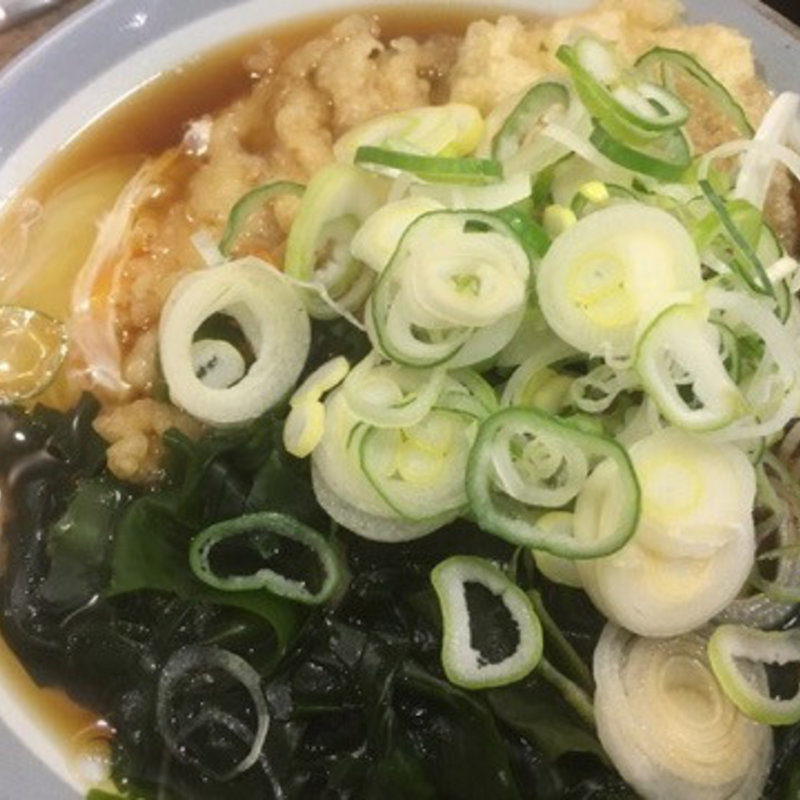 天玉わかめそば(ガリレオ八兵衛)