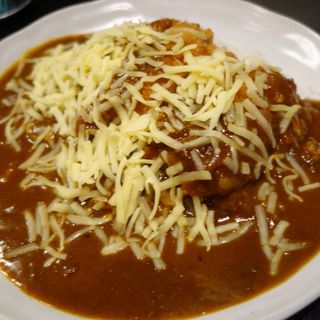 ロース豚カツカレー(カレー屋 本格カレー カルダモン.)