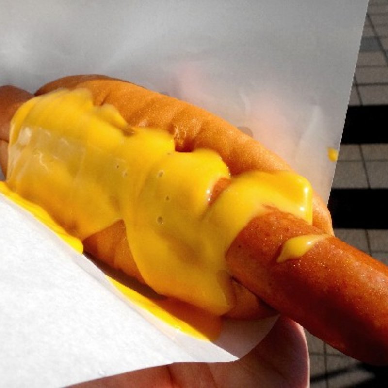 チーズドッグ　(AMERICAN HOUSE クイーンズスクエア店)