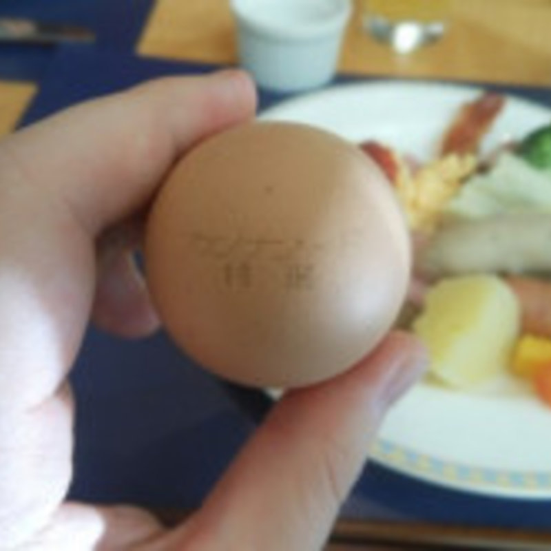 ゆで卵（カンナン-F　特選）　(ガーデンキッチン「かるめら」)