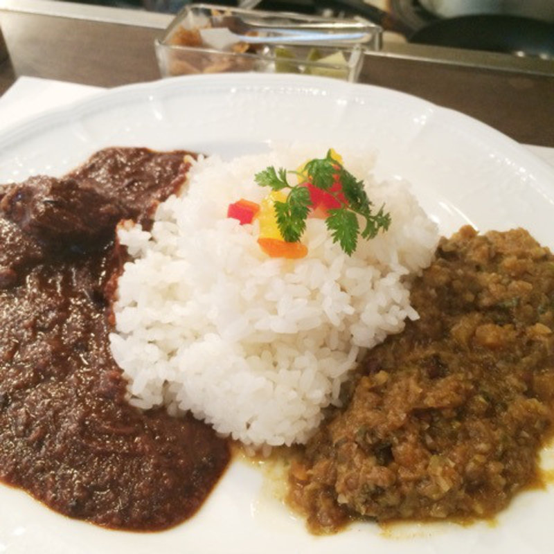 ハーフ＆ハーブカレー(カレー&ハーブ チェリーブロッサム 新百合ヶ丘店)