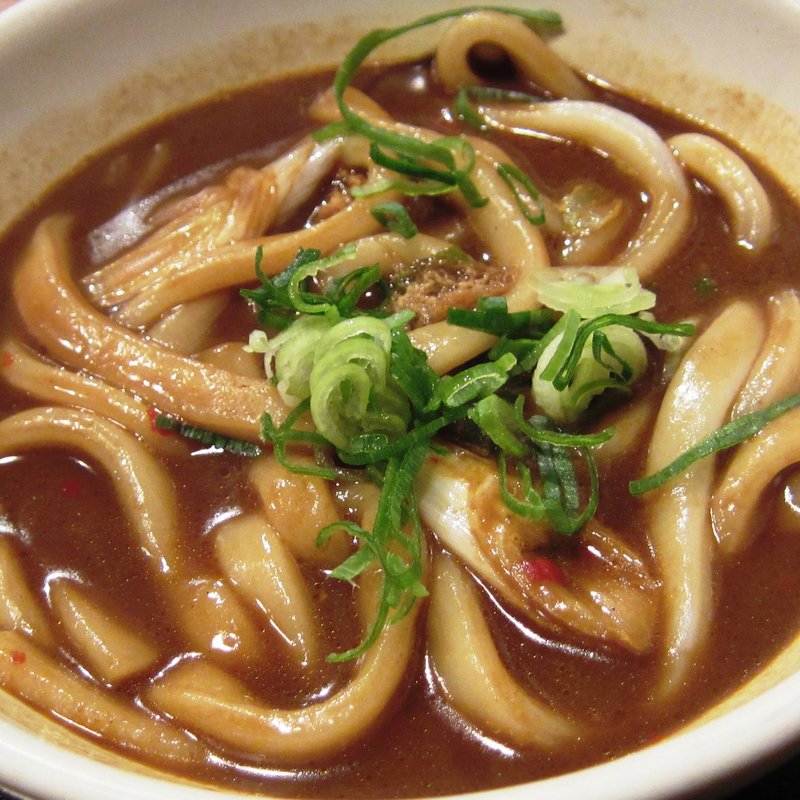 ブラックカレーうどん(カレーうどん せんきち 津田沼店 )