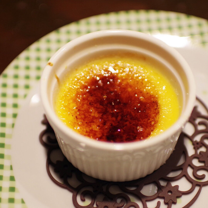 クレームブリュレ(ステーキハウス ろーいん 網干本店)