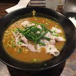 かれー麺並盛り(かれー麺 実之和 青山店)