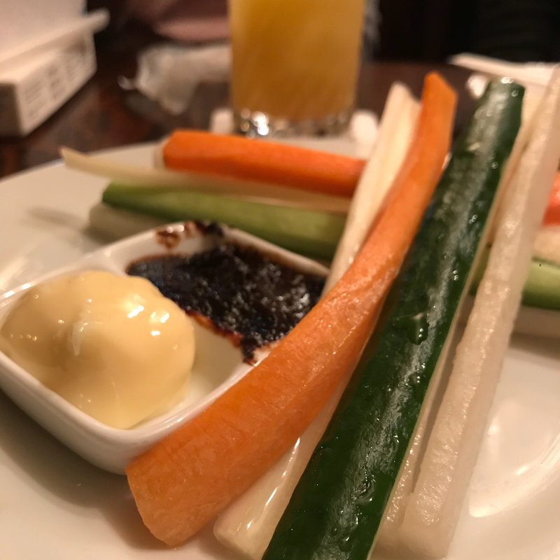 野菜スティック(どん底)