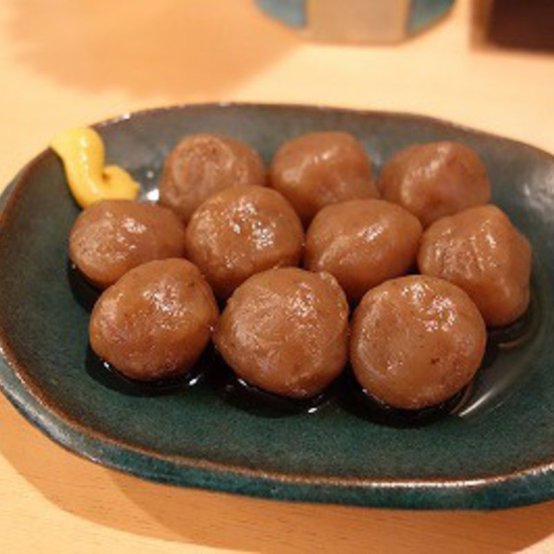 玉こんにゃく(越後十日町そば がんぎ 新川二丁目店)