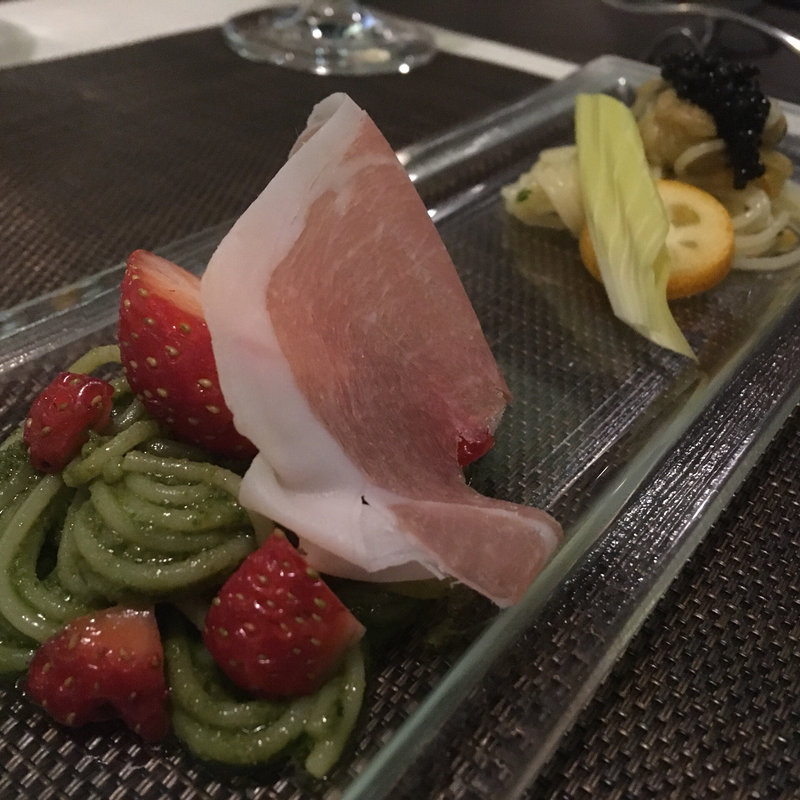 2種類の冷製パスタ 盛り合わせ(レストラン・ピウ)