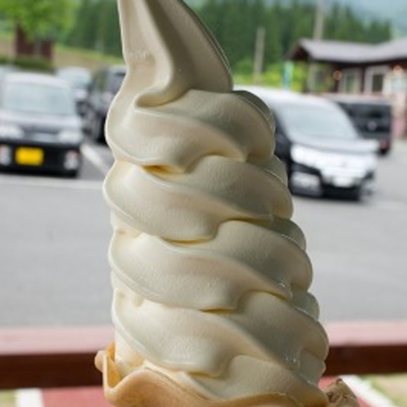 ソフトクリーム(ガンジーファーム)