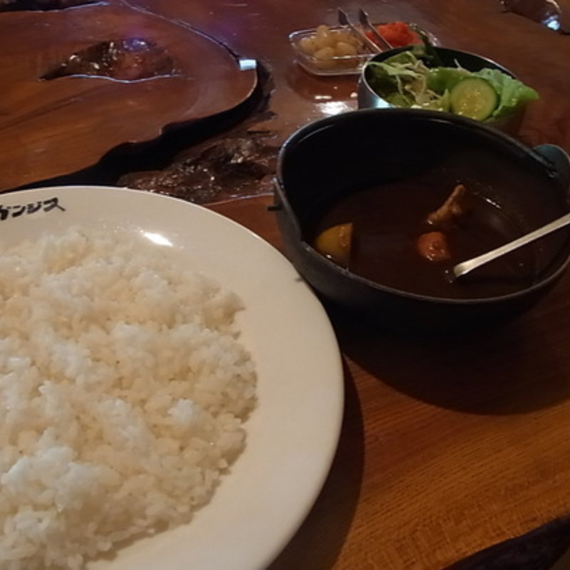 チキンカレーセット(ガンジス )