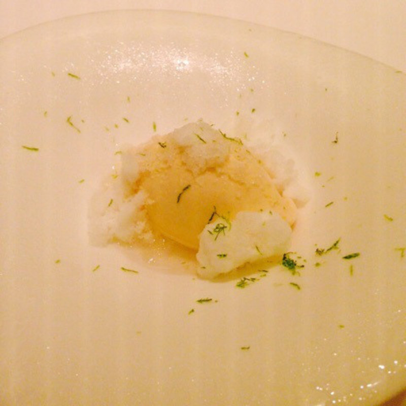 ソルベとグラス(カンテサンス （Quintessence）)