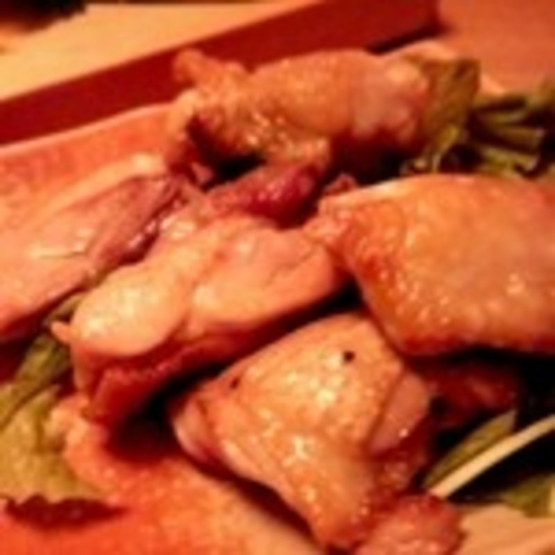 美桜鳥の岩塩焼き(かんどころ)