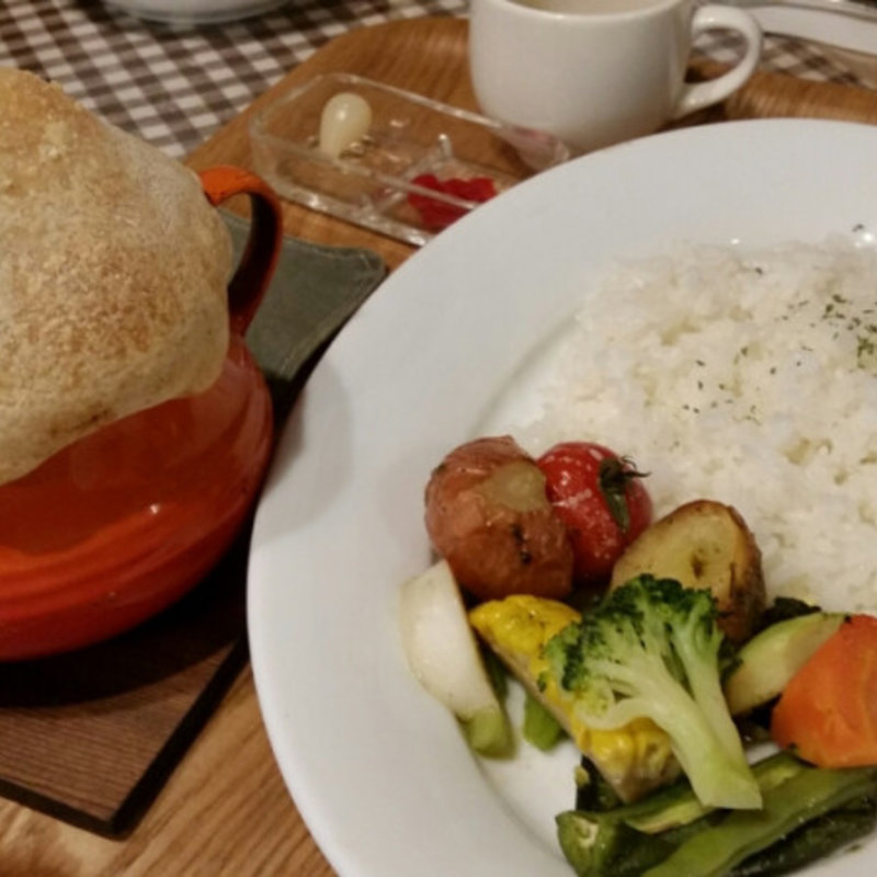 風見鶏の壷焼きカレー(カントリーキッチン　風見鶏)