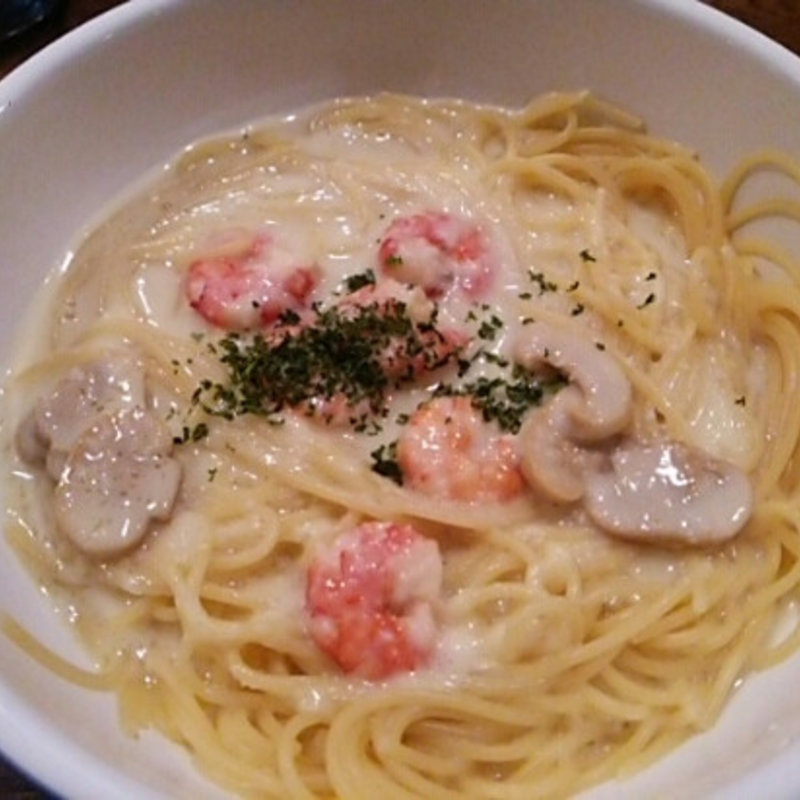 小海老のクリームパスタ（大盛り）(カンパーナ )