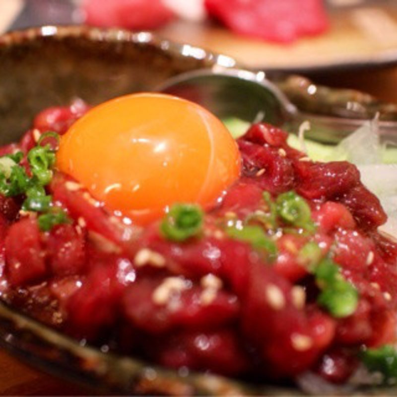 特選桜ユッケ(馬喰ろう 神田店)