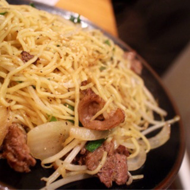 馬肉焼きそば(馬喰ろう 神田店)